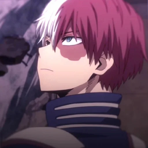 Стикер из набора // Todoroki Shoto // @sshasstiks // Шото Тодороки для Телеграм: Статические 💥