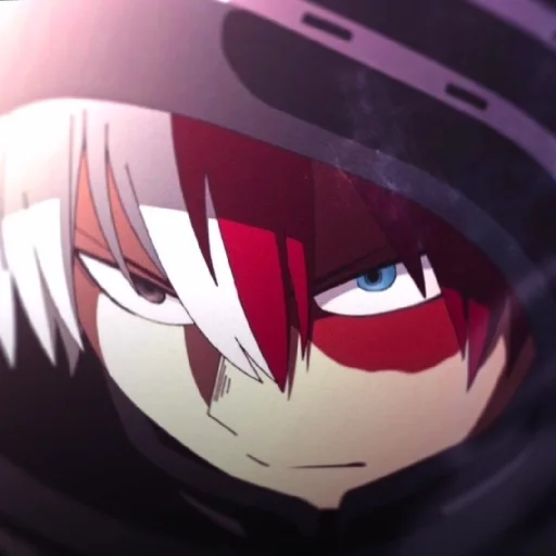 Стикер из набора // Todoroki Shoto // @sshasstiks // Шото Тодороки для Телеграм: Статические 💥