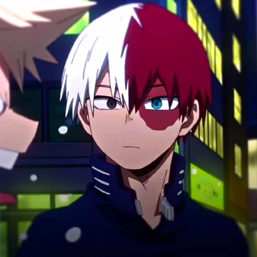 Стикер из набора // Todoroki Shoto // @sshasstiks // Шото Тодороки для Телеграм: Статические 💥