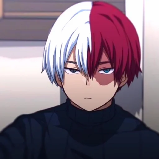 Стикер из набора // Todoroki Shoto // @sshasstiks // Шото Тодороки для Телеграм: Статические 💥