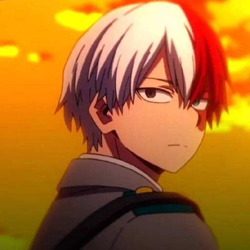Стикер из набора // Todoroki Shoto // @sshasstiks // Шото Тодороки для Телеграм: Статические 💥