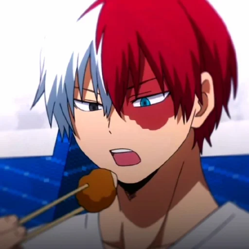 Стикер из набора // Todoroki Shoto // @sshasstiks // Шото Тодороки для Телеграм: Статические 💥
