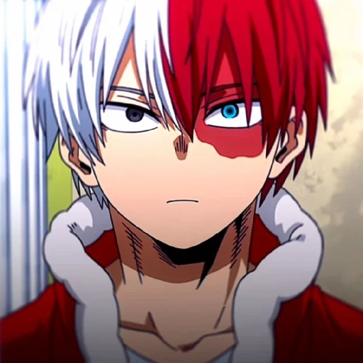 Стикер из набора // Todoroki Shoto // @sshasstiks // Шото Тодороки для Телеграм: Статические 💥