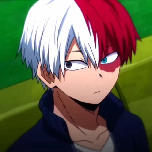 Стикер из набора // Todoroki Shoto // @sshasstiks // Шото Тодороки для Телеграм: Статические 💥