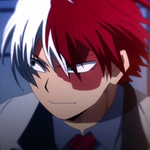 Стикер из набора // Todoroki Shoto // @sshasstiks // Шото Тодороки для Телеграм: Статические 💥
