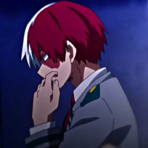 Стикер из набора // Todoroki Shoto // @sshasstiks // Шото Тодороки для Телеграм: Статические 💥