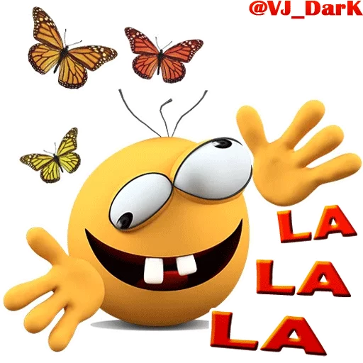 Стикер из набора 3D UZBEK SMILES by @VJ_DARK для Телеграм: Статические 😆