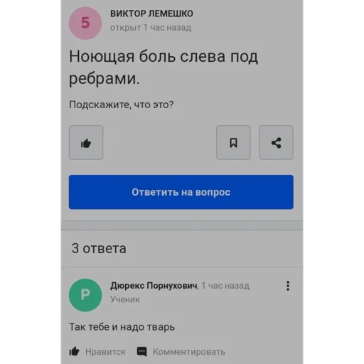 Стикер из набора Я вас всех ненавижу для Телеграм: Статические 😜