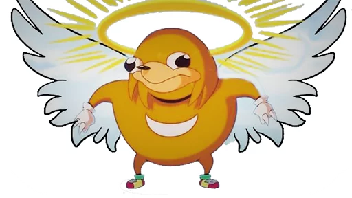 Стикер из набора Ugandan Knuckles @perverse для Телеграм: Статические 👼
