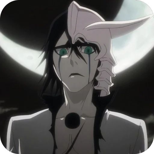 Стикер из набора Ulquiorra Cifer • @Earth928B для Телеграм: Статические 😒