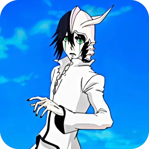 Стикер из набора Ulquiorra Cifer • @Earth928B для Телеграм: Статические 🙂