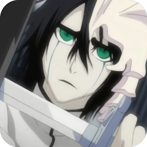 Стикер из набора Ulquiorra Cifer • @Earth928B для Телеграм: Статические 😞