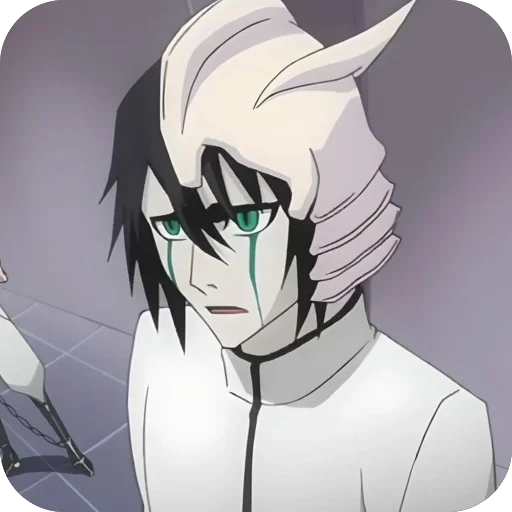 Стикер из набора Ulquiorra Cifer • @Earth928B для Телеграм: Статические 😒