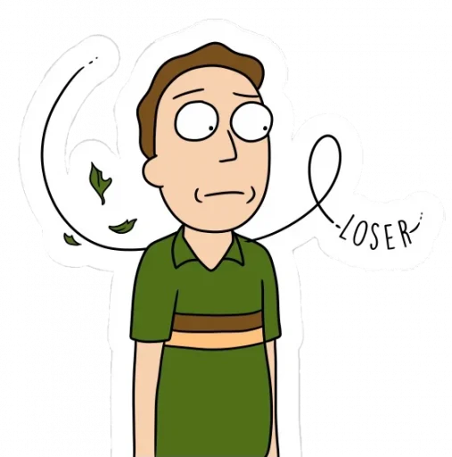 Стикер из набора Rick and Morty by @TheYehudi для Телеграм: Анимированные, Статические 👎