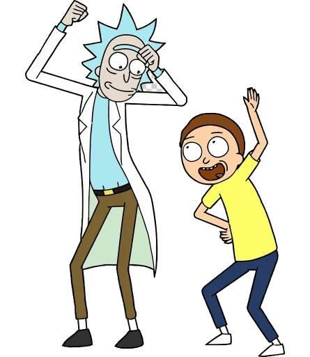 Стикер из набора Rick and Morty by @TheYehudi для Телеграм: Анимированные, Статические 🕺