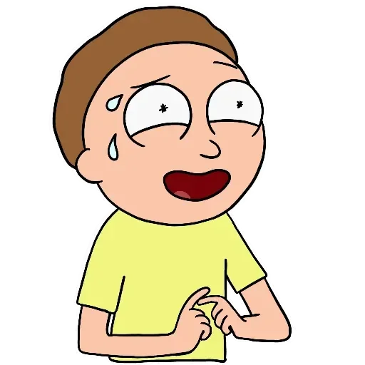 Стикер из набора Rick and Morty by @TheYehudi для Телеграм: Анимированные, Статические 😅