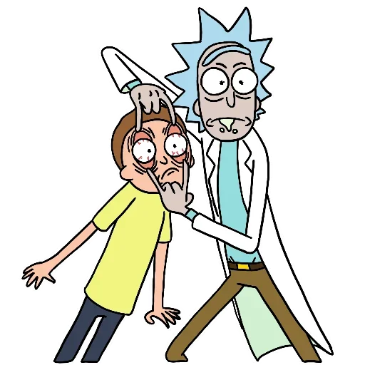 Стикер из набора Rick and Morty by @TheYehudi для Телеграм: Анимированные, Статические 👀