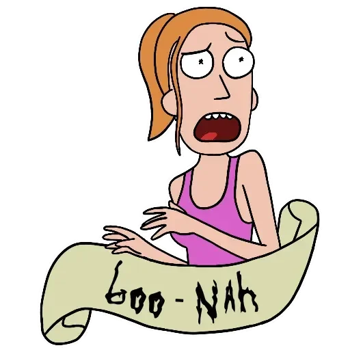 Стикер из набора Rick and Morty by @TheYehudi для Телеграм: Анимированные, Статические 👎️