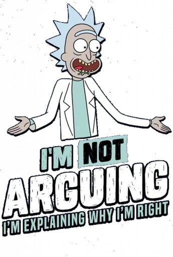 Стикер из набора Rick and Morty by @TheYehudi для Телеграм: Анимированные, Статические 🙄