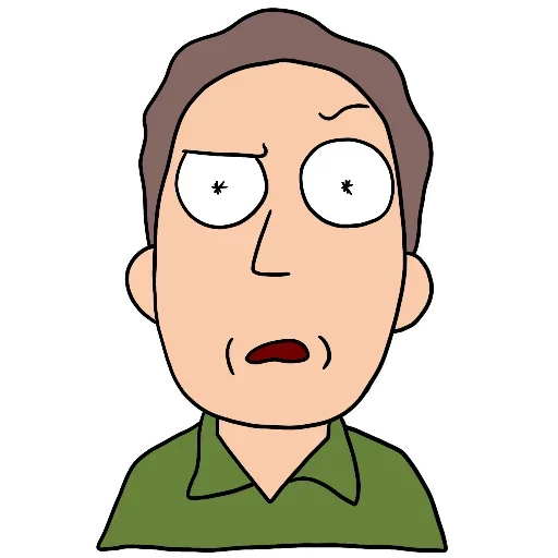 Стикер из набора Rick and Morty by @TheYehudi для Телеграм: Анимированные, Статические 🤨