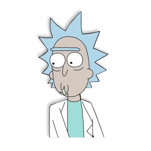 Стикер из набора Rick and Morty by @TheYehudi для Телеграм: Анимированные, Статические 😶