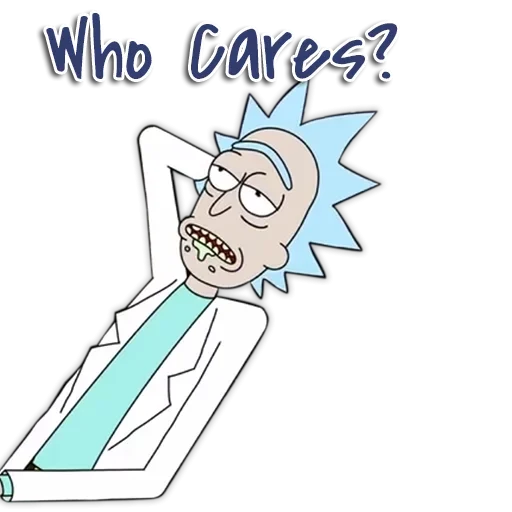 Стикер из набора Rick and Morty by @TheYehudi для Телеграм: Анимированные, Статические 🙄