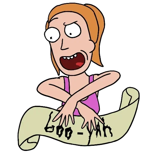 Стикер из набора Rick and Morty by @TheYehudi для Телеграм: Анимированные, Статические 👍️