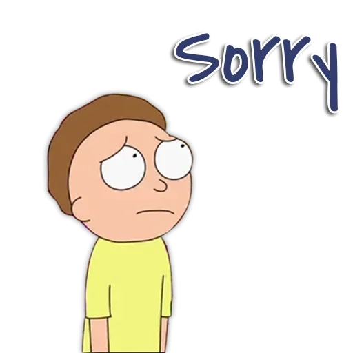 Стикер из набора Rick and Morty by @TheYehudi для Телеграм: Анимированные, Статические 😞