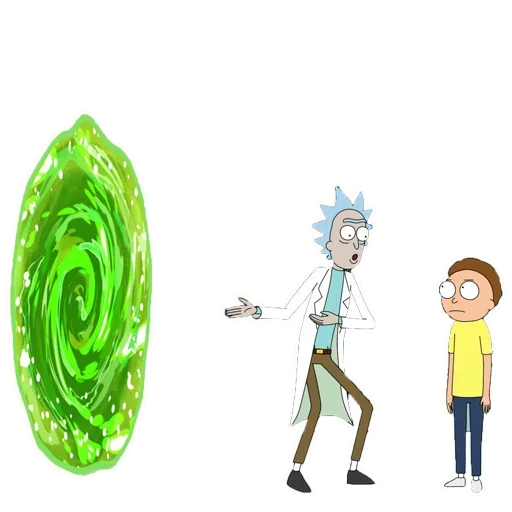 Стикер из набора Rick and Morty by @TheYehudi для Телеграм: Анимированные, Статические 😅