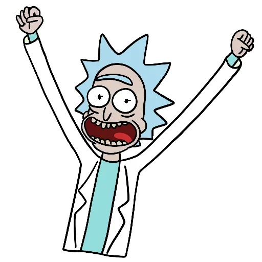 Стикер из набора Rick and Morty by @TheYehudi для Телеграм: Анимированные, Статические 🙌