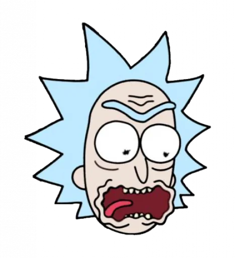 Стикер из набора Rick and Morty by @TheYehudi для Телеграм: Анимированные, Статические 🤬