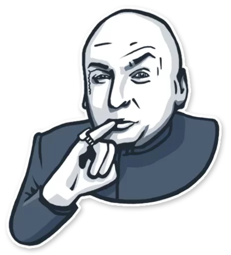 Стикер из набора Unofficial Telegram Stickers для Телеграм: Статические 😈