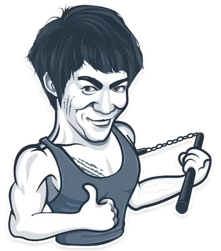 Стикер из набора Unofficial Telegram Stickers для Телеграм: Статические 👍