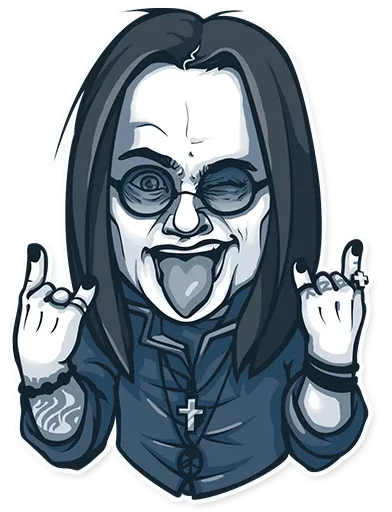 Стикер из набора Unofficial Telegram Stickers для Телеграм: Статические 😜