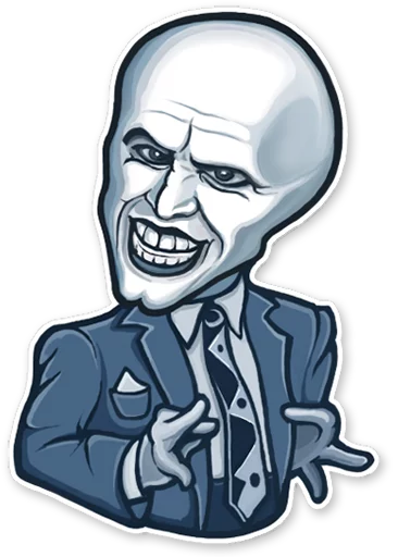 Стикер из набора Unofficial Telegram Stickers для Телеграм: Статические 😎