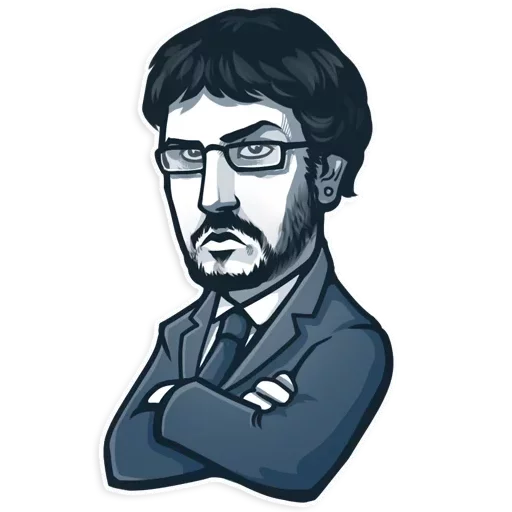 Стикер из набора Unofficial Telegram Stickers для Телеграм: Статические 😠