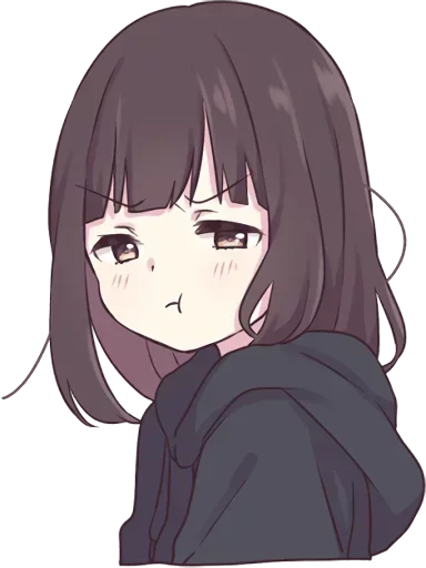 Стикер из набора Vedant_VN_ @Baka_VN😉 для Телеграм: Статические 😒