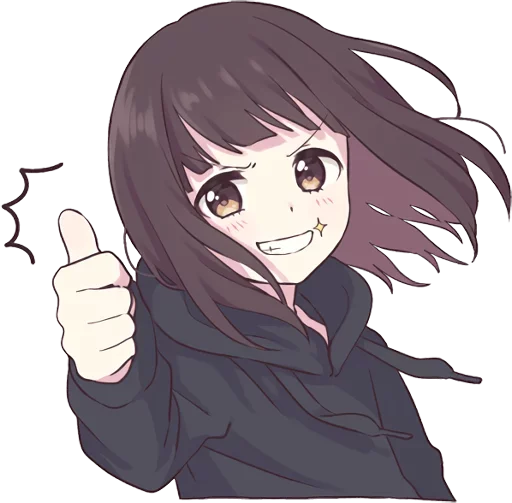 Стикер из набора Vedant_VN_ @Baka_VN😉 для Телеграм: Статические 👍
