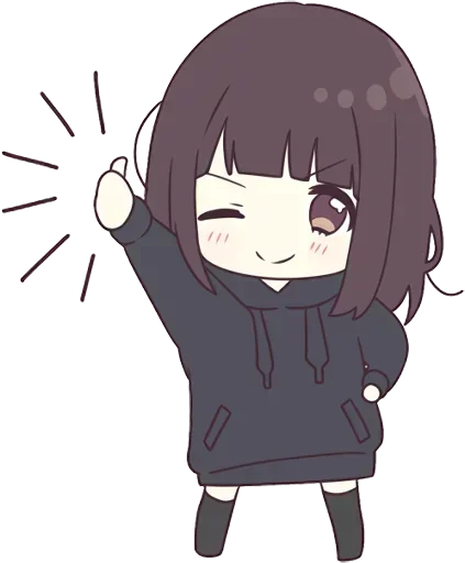 Стикер из набора Vedant_VN_ @Baka_VN😉 для Телеграм: Статические 👍