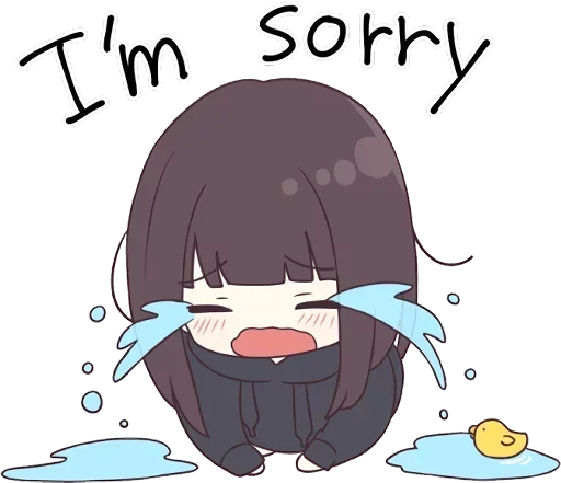 Стикер из набора Vedant_VN_ @Baka_VN😉 для Телеграм: Статические 😭