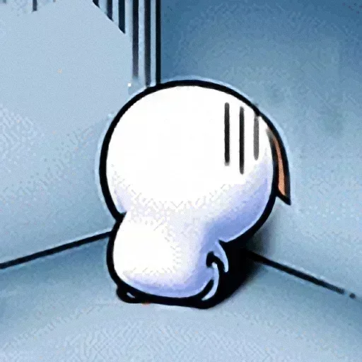 Стикер из набора Vedant_VN_ @Baka_VN😉 для Телеграм: Статические 😢