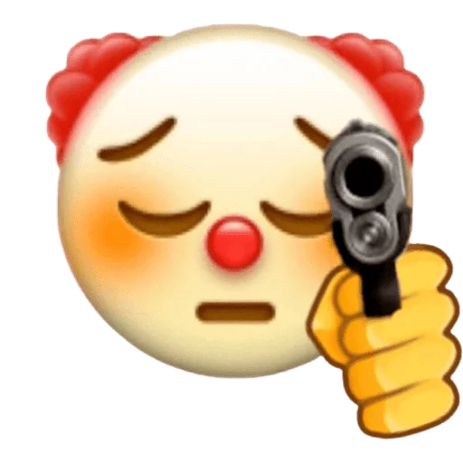 Стикер из набора CLOWNS - [Instagram: @WiStickers] для Телеграм: Статические 🤡