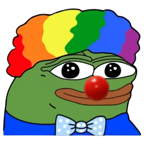 Стикер из набора CLOWNS - [Instagram: @WiStickers] для Телеграм: Статические 🤡