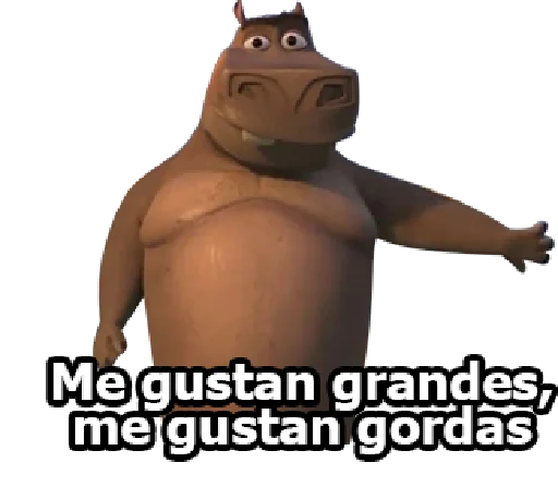 Стикер из набора MADAGASCAR - [Instagram: @WiStickers] для Телеграм: Статические 😏