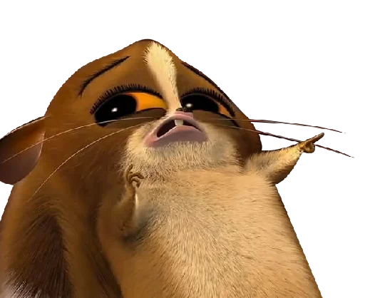 Стикер из набора MADAGASCAR - [Instagram: @WiStickers] для Телеграм: Статические 😰