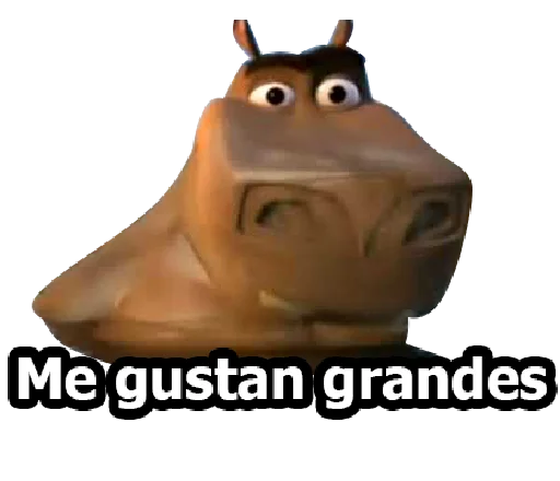 Стикер из набора MADAGASCAR - [Instagram: @WiStickers] для Телеграм: Статические 😏