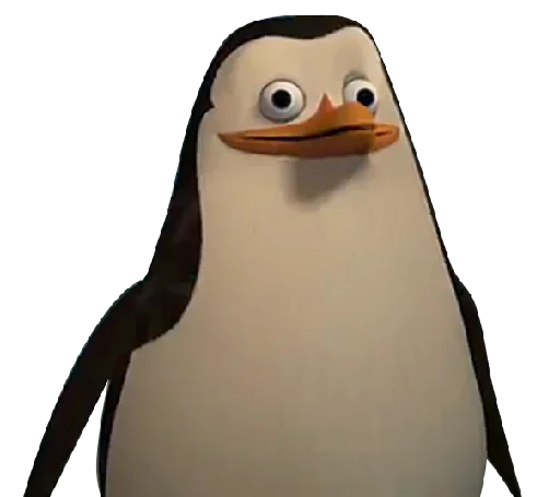 Стикер из набора MADAGASCAR - [Instagram: @WiStickers] для Телеграм: Статические 😶