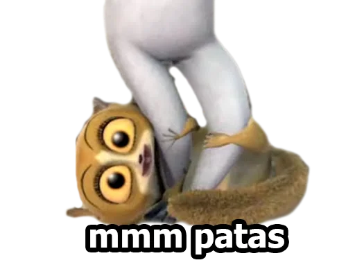 Стикер из набора MADAGASCAR - [Instagram: @WiStickers] для Телеграм: Статические 😏