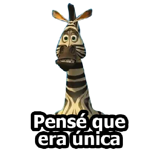 Стикер из набора MADAGASCAR - [Instagram: @WiStickers] для Телеграм: Статические ☹️