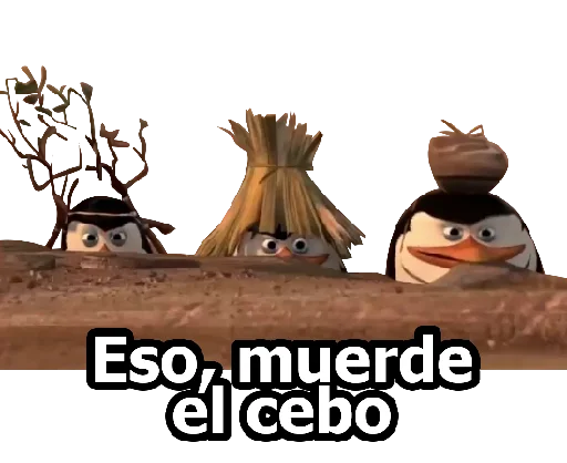 Стикер из набора MADAGASCAR - [Instagram: @WiStickers] для Телеграм: Статические 😉
